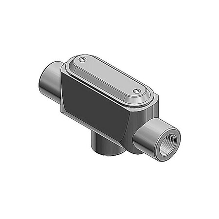 Abb 1/2" CONDUIT BODY, IRON, TB, F-7,  TB17-TB